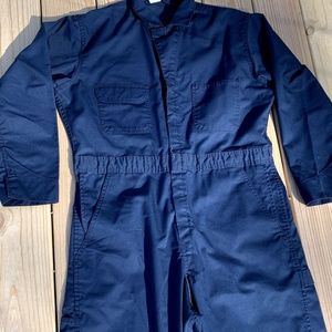 Like New Mens Big Ben Blue 44 Short Work Mechanic Carpenter Overalls Coveralls